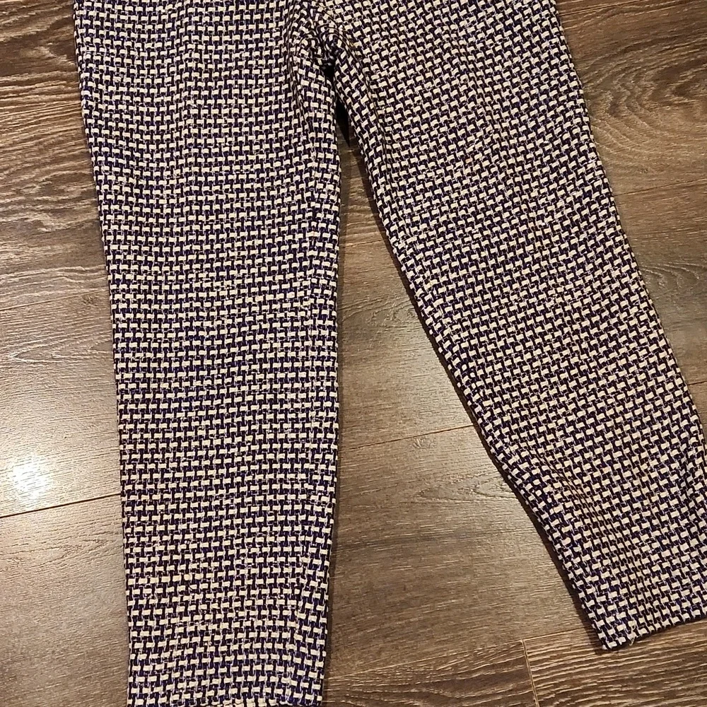 ❤️ J CREW WOVEN TWEED CAFE CAPRI SLIM CROP PANTS / TROUSERS, 0 (25)